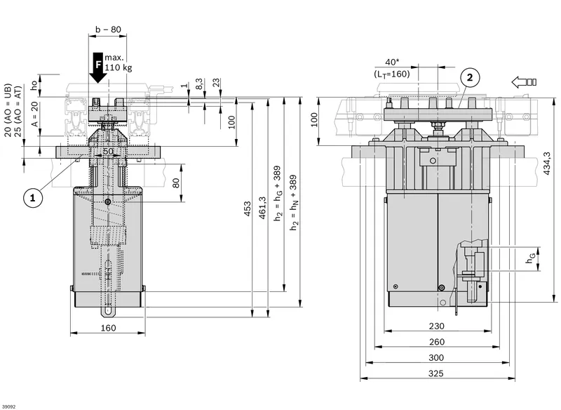 LIFT POSITIONING UNIT HP 2 — photo 2 of 4