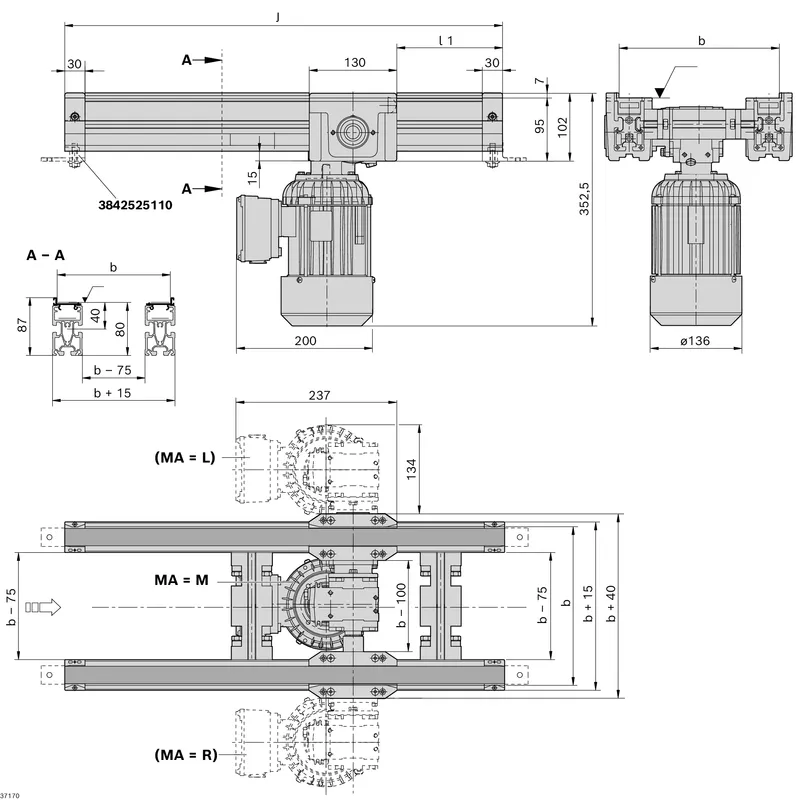 BELT SECTION BS 2/M — photo 2 of 2