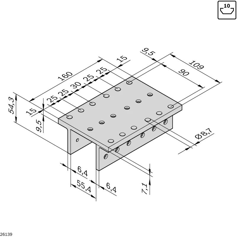 CARRIAGE ECOSLIDE 45X45X160 — photo 2 of 2