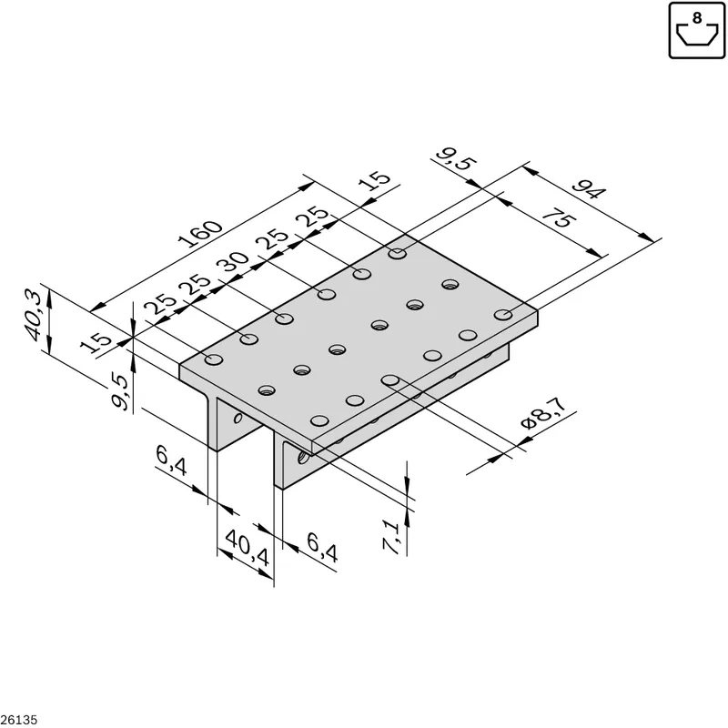 CARRIAGE ECOSLIDE 30X30X160 — photo 2 of 2