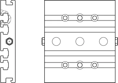 CONNECTING PLATE CKK 9-70           BG