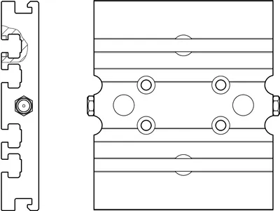 CONNECTING PLATE CKR 9-70           BG