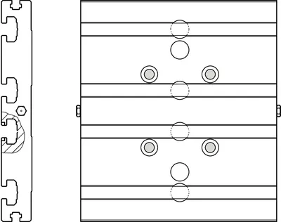 CONNECTING PLATE CKK 12-90 K        BG