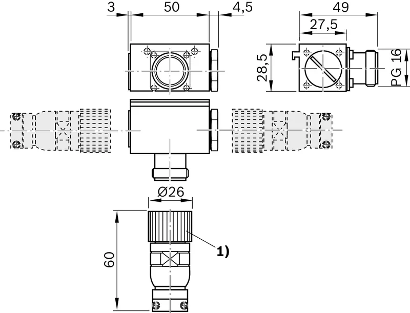 SOCKET-PLUG-COMBINATION CKX — photo 2 of 2