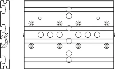 CONNECTING PLATE CKR 15-110         BG
