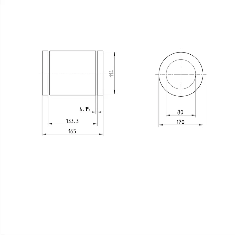 STANDARD LINEAR BUSHING KBM-80-D — photo 3 of 3