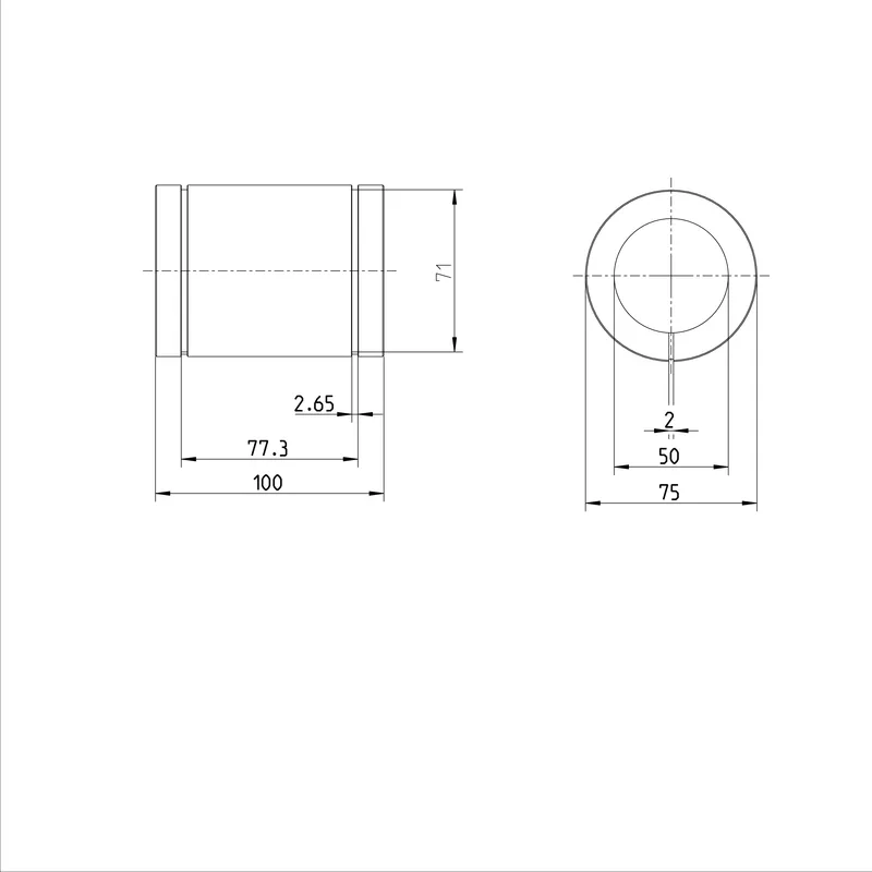 STANDARD LINEAR BUSHING KBM-E-50 — photo 3 of 3