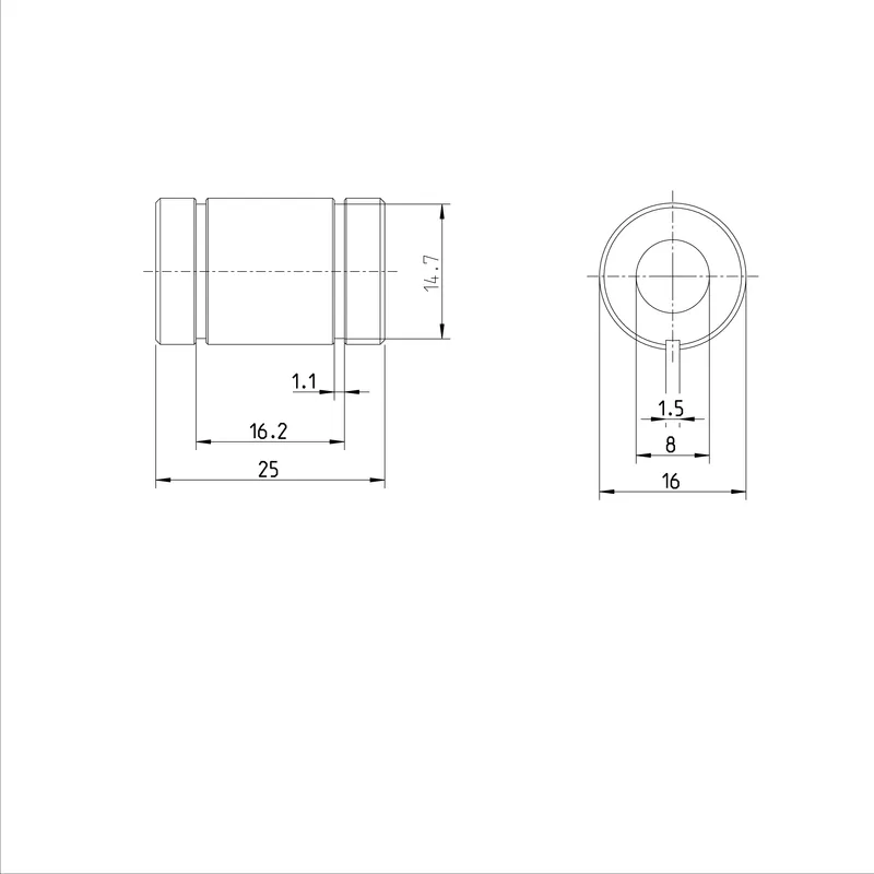STANDARD LINEAR BUSHING KBM-E-8-DD — photo 3 of 3