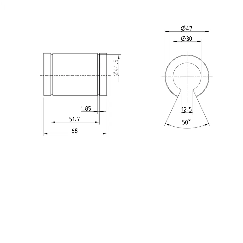 STANDARD LINEAR BUSHING KBM-O-30-VD — photo 3 of 3