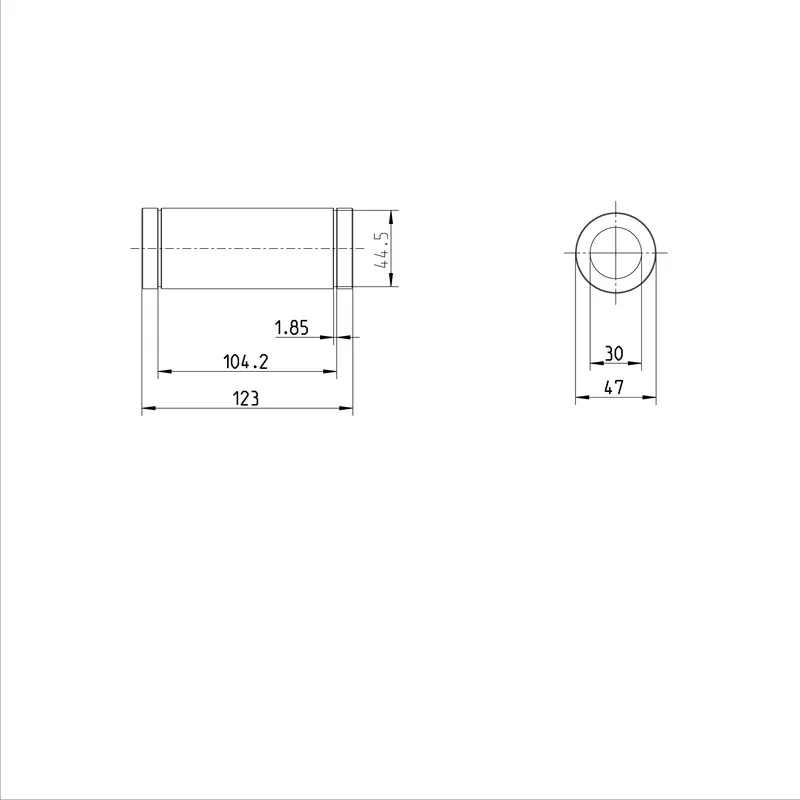 STANDARD LINEAR BUSHING KBMT-30-DD — photo 3 of 3
