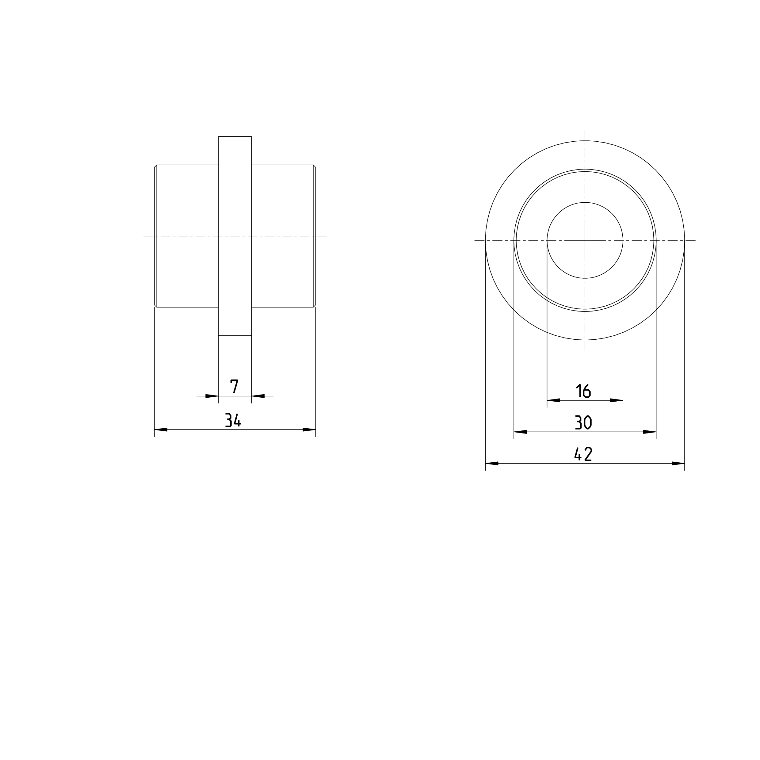 ROTARY LINEAR BUSHING KBROR-16-DD — photo 3 of 3
