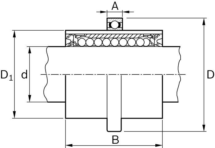 ROTARY LINEAR BUSHING KBROR-20-DD — photo 2 of 3