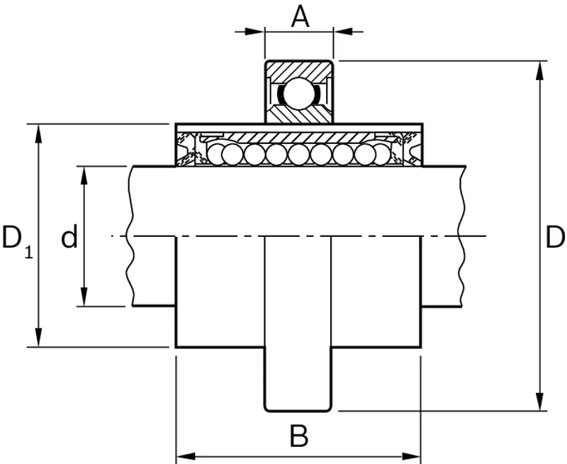 ROTARY LINEAR BUSHING KBRORD-40-DD — photo 2 of 3