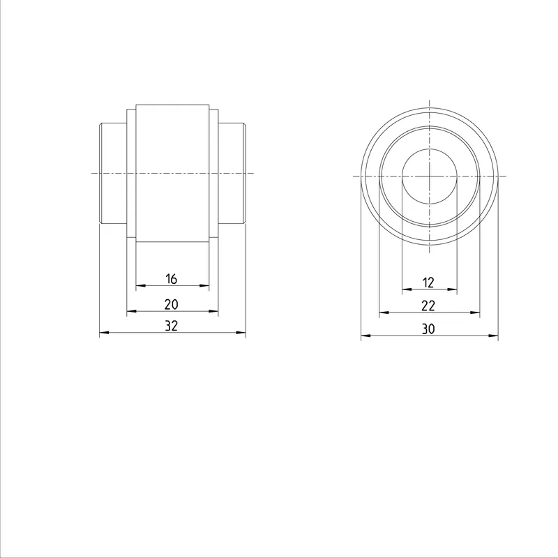 ROTARY LINEAR BUSHING KBRON-12 — photo 3 of 3