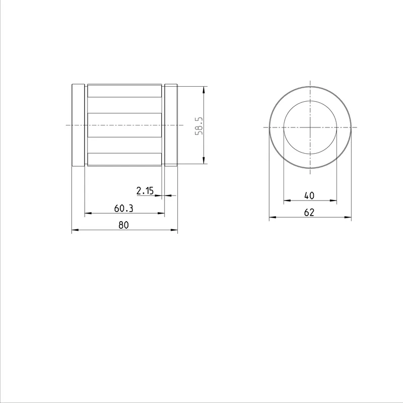 SUPER LINEAR BUSHING KBA-40-D — photo 3 of 3