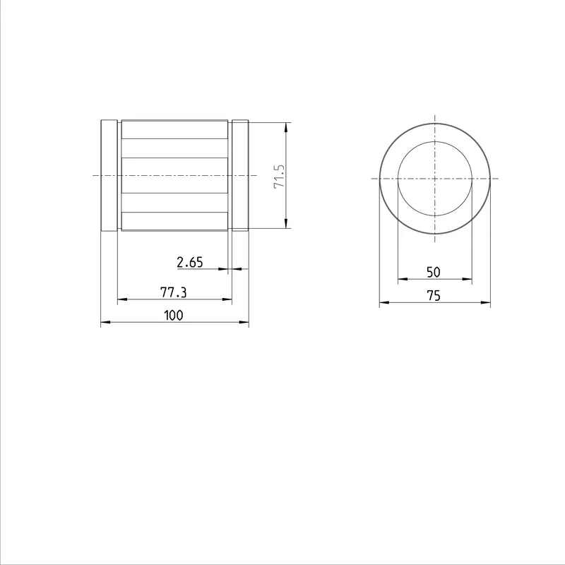 SUPER LINEAR BUSHING KBA-50-D — photo 3 of 3
