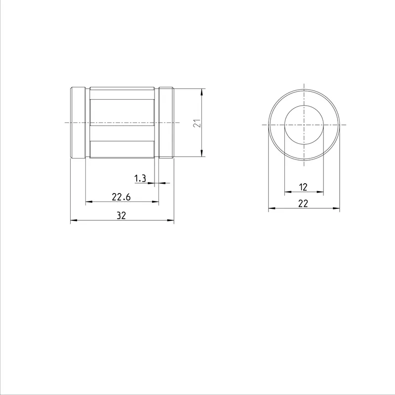 SUPER LINEAR BUSHING KBA-12-DD — photo 3 of 3