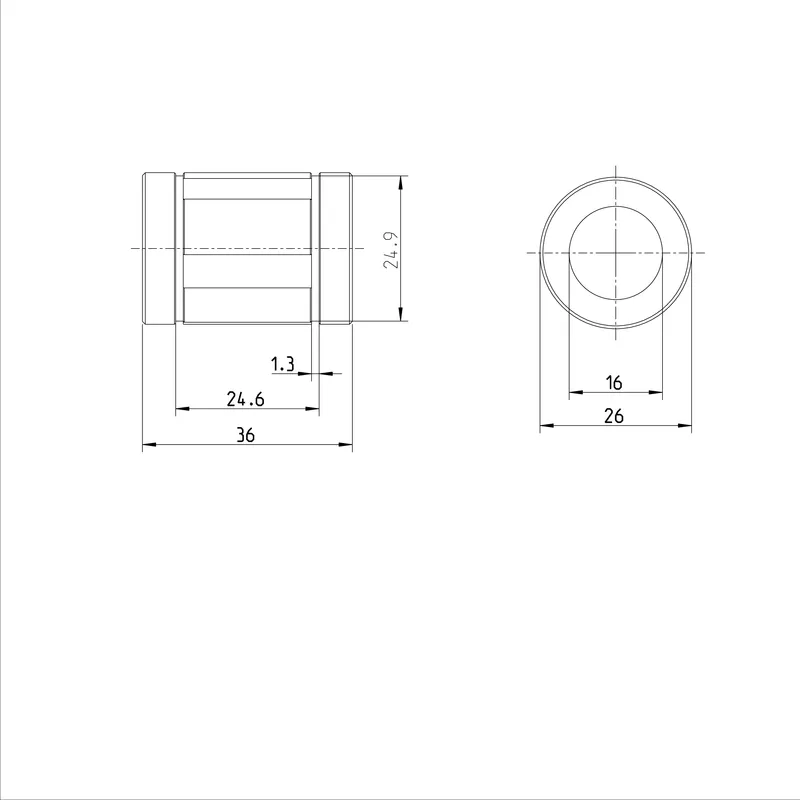 SUPER LINEAR BUSHING KBA-16-DD — photo 3 of 3