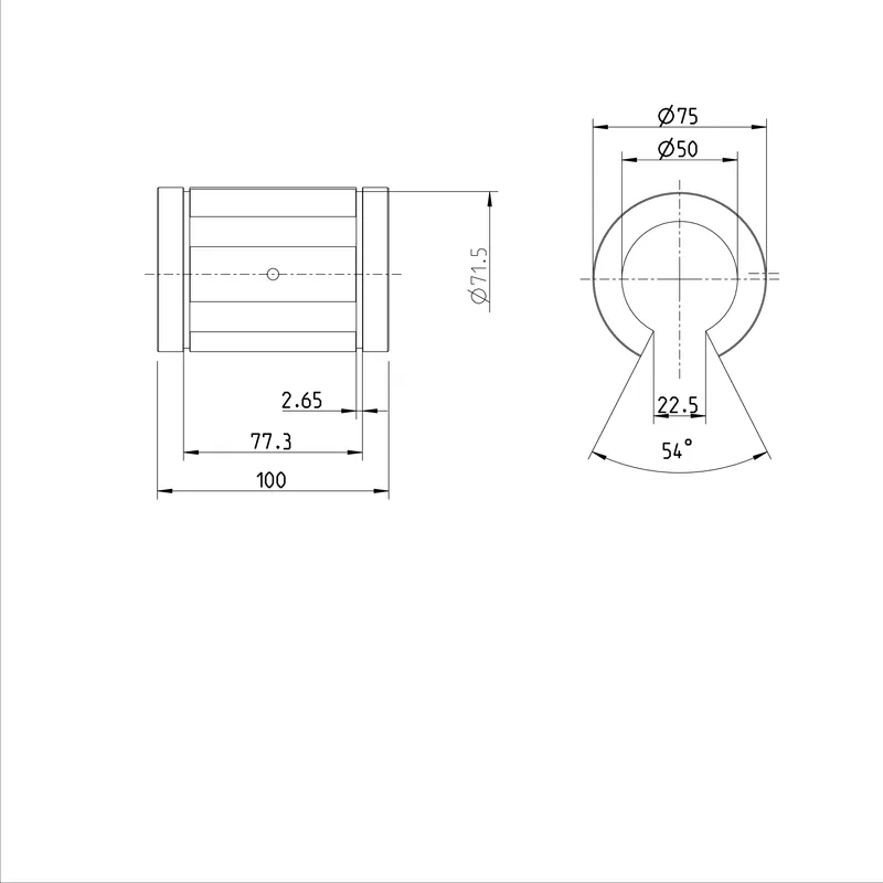 SUPER LINEAR BUSHING KBA-O-50 — photo 3 of 3