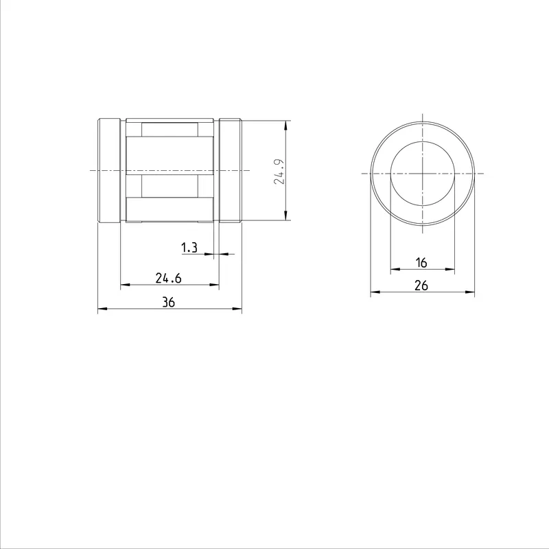 SUPER LINEAR BUSHING KBB-16 — photo 3 of 3
