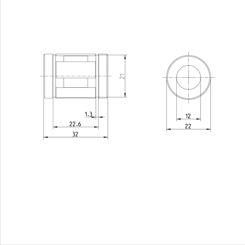 SUPER LINEAR BUSHING KBB-12-D — photo 3 of 3