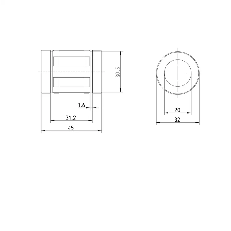 SUPER LINEAR BUSHING KBB-20-D — photo 3 of 3
