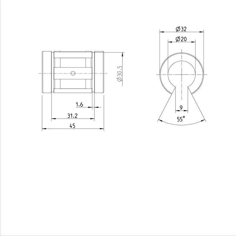 SUPER LINEAR BUSHING KBB-O-20 — photo 3 of 3