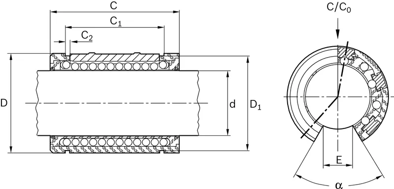 SUPER LINEAR BUSHING KBB-O-16-VD — photo 2 of 3