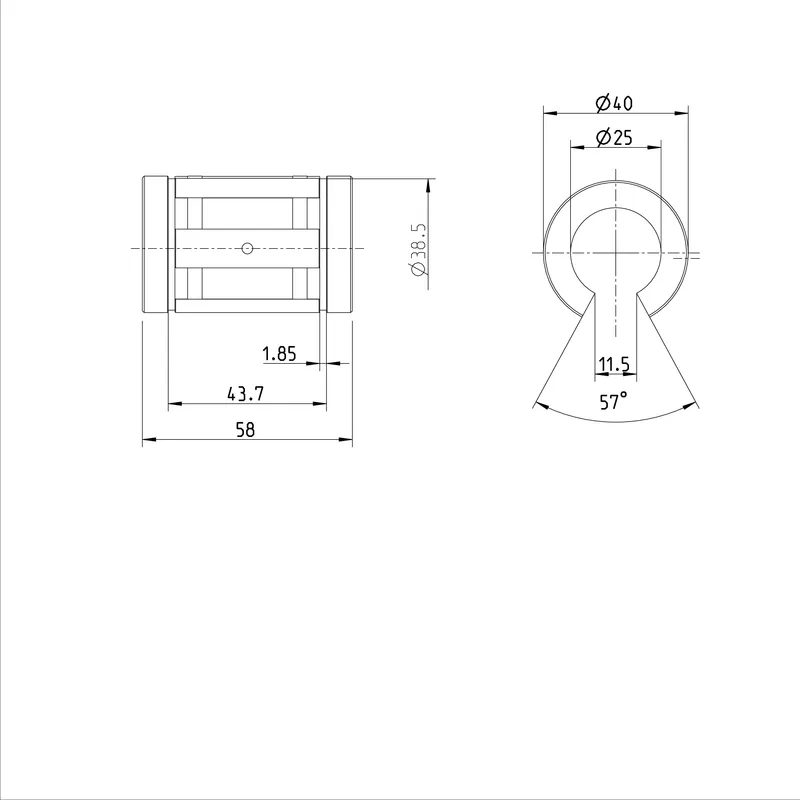 SUPER LINEAR BUSHING KBB-O-25-VD — photo 3 of 3