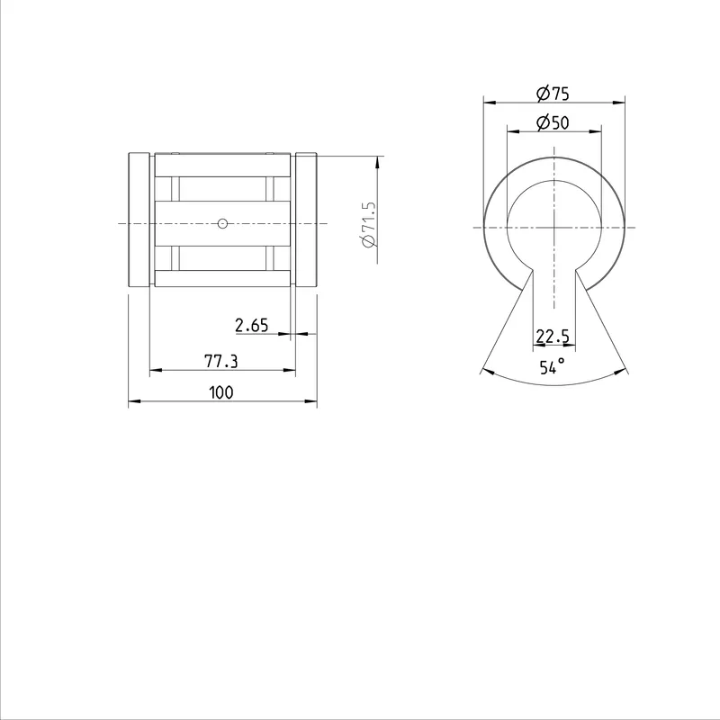 SUPER LINEAR BUSHING KBB-O-50-DD — photo 3 of 3