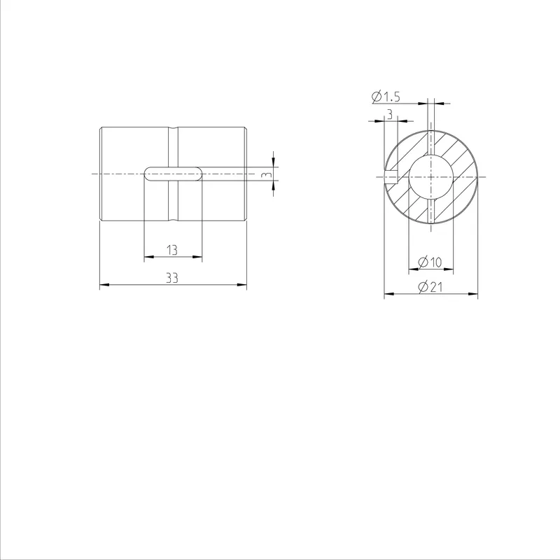 TORQUE RESISTANT BUSHING KBDR4-H-10DD — photo 3 of 3