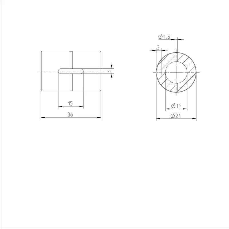 TORQUE RESISTANT BUSHING KBDR4-H-13DD — photo 3 of 3