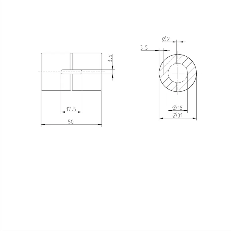 TORQUE RESISTANT BUSHING KBDR4-H-16DD — photo 3 of 3