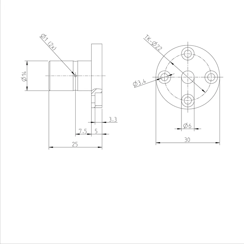 TORQUE RESISTANT BUSHING KBDR4-F-6DD — photo 3 of 3