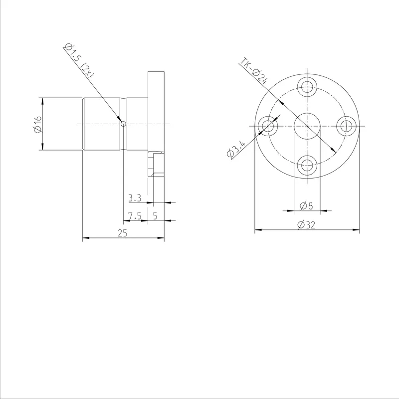 TORQUE RESISTANT BUSHING KBDR4-F-8DD — photo 3 of 3