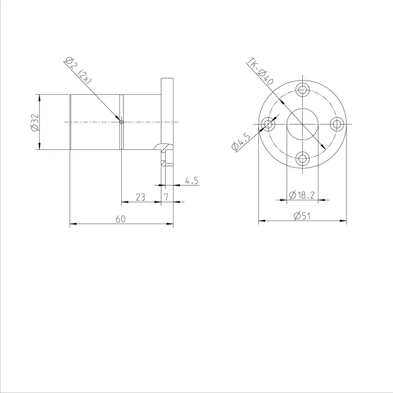 TORQUE RESISTANT BUSHING KBDR4-F-20DD — photo 3 of 3