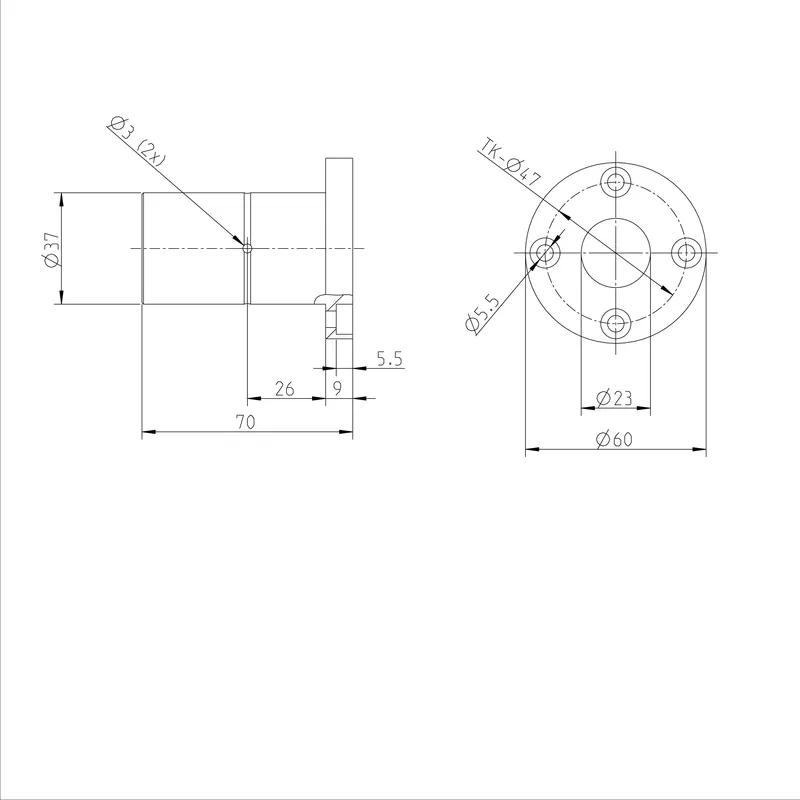 TORQUE RESISTANT BUSHING KBDR4-F-25DD — photo 3 of 3