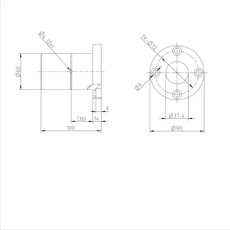 TORQUE RESISTANT BUSHING KBDR4-F-40DD — photo 3 of 3