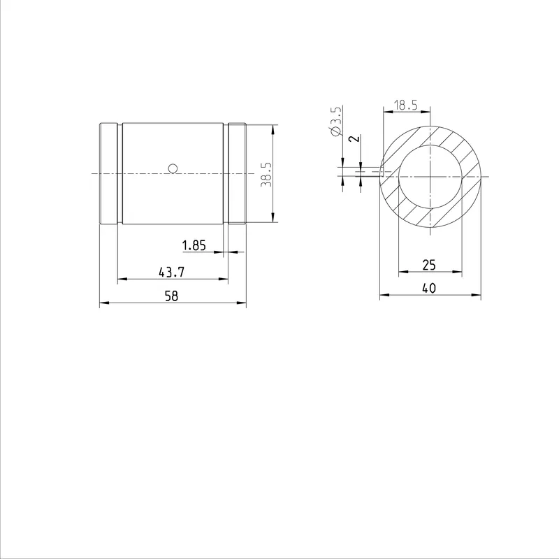 SUPER LINEAR BUSHING KBSH-25-DD — photo 3 of 3
