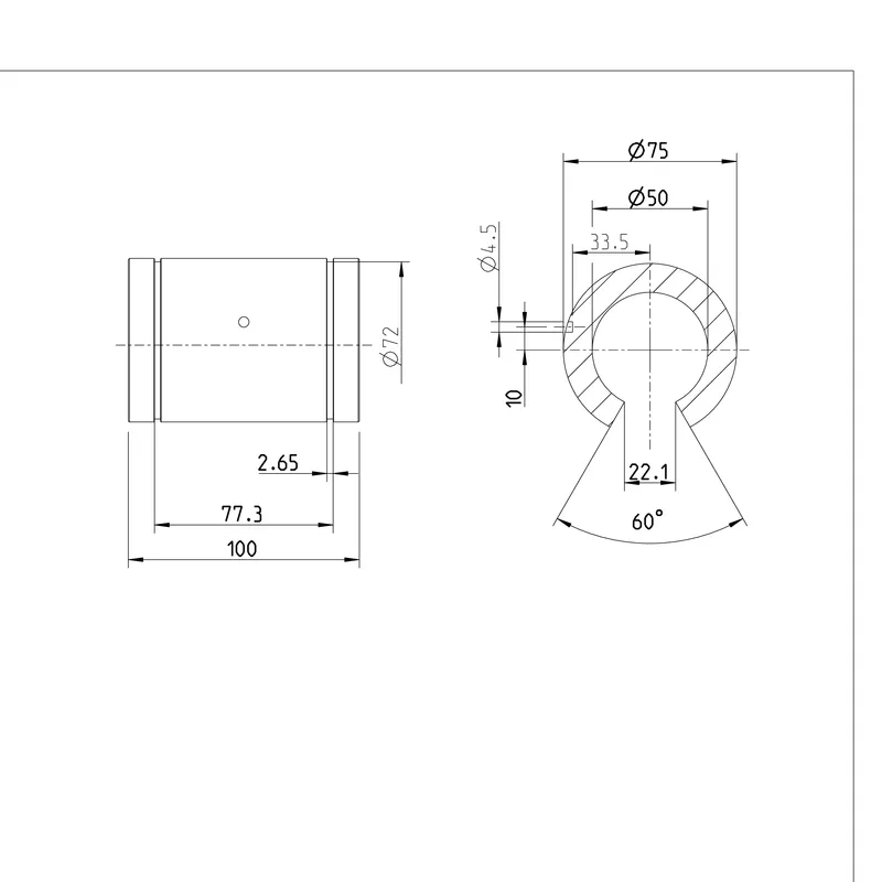 SUPER LINEAR BUSHING KBSH-O-50-VD — photo 3 of 3
