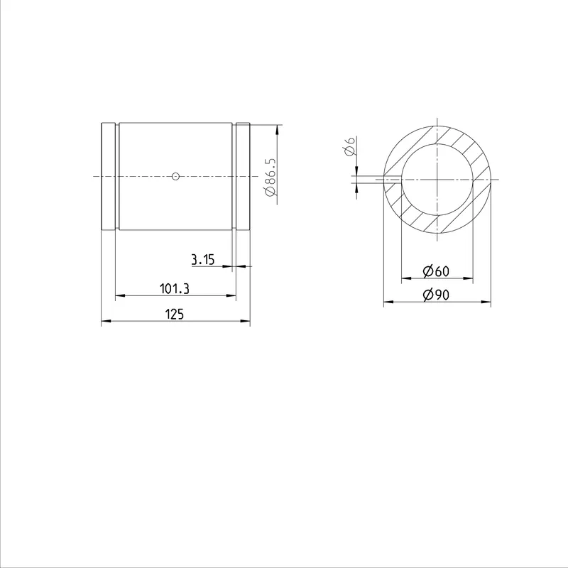 SUPER LINEAR BUSHING KBH-60 — photo 3 of 3