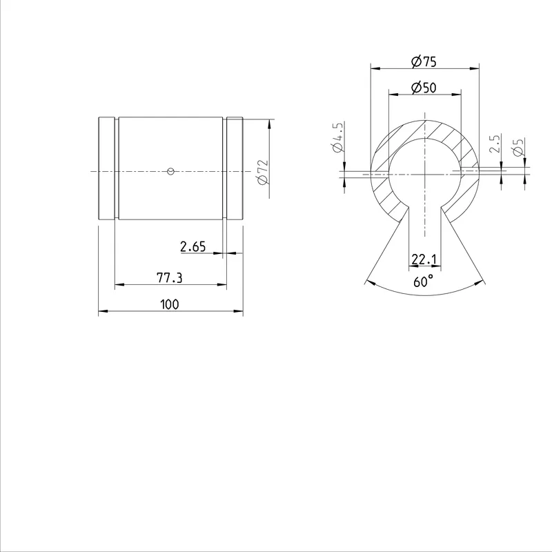 SUPER LINEAR BUSHING KBH-O-50-DD — photo 3 of 3