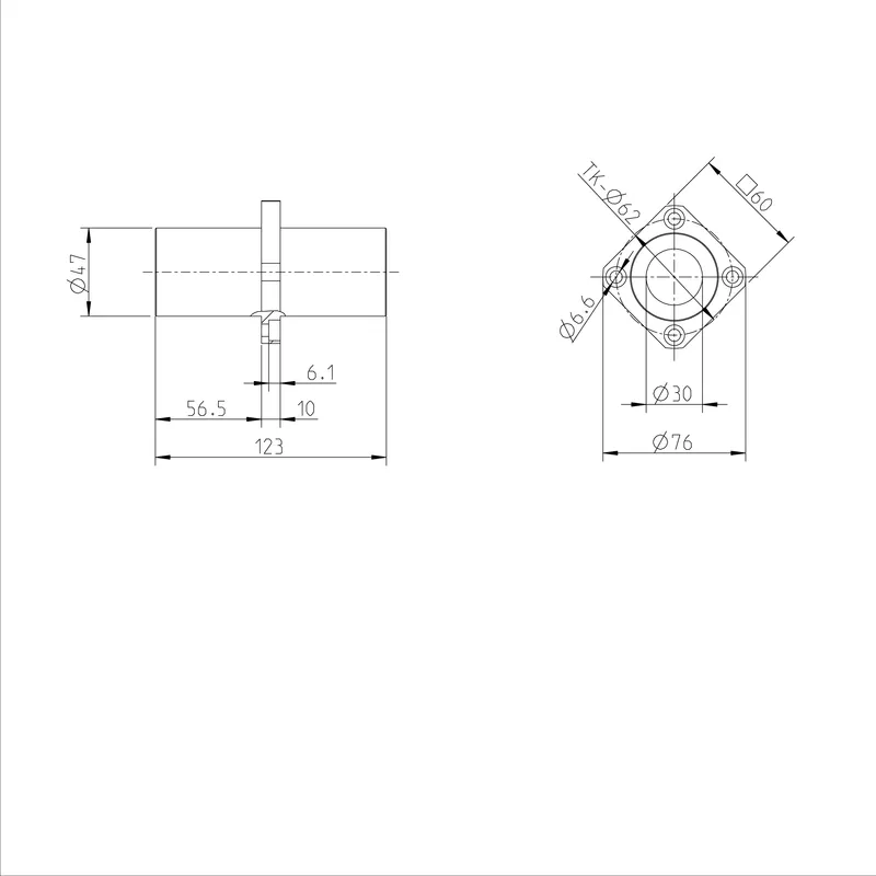 FLANGE LINEAR BUSHING KBMM-30-DD — photo 3 of 3