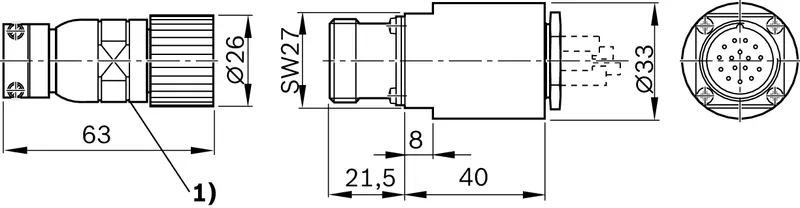 SOCKET-PLUG-COMBINATION BG — photo 2 of 2