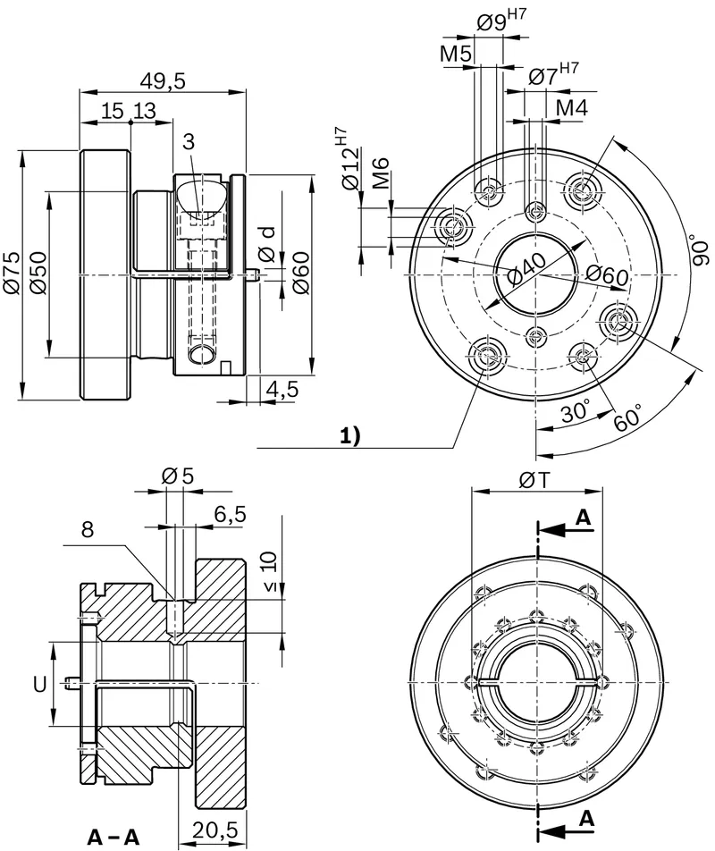 FLANGE VKK 25-100         BG — photo 2 of 2