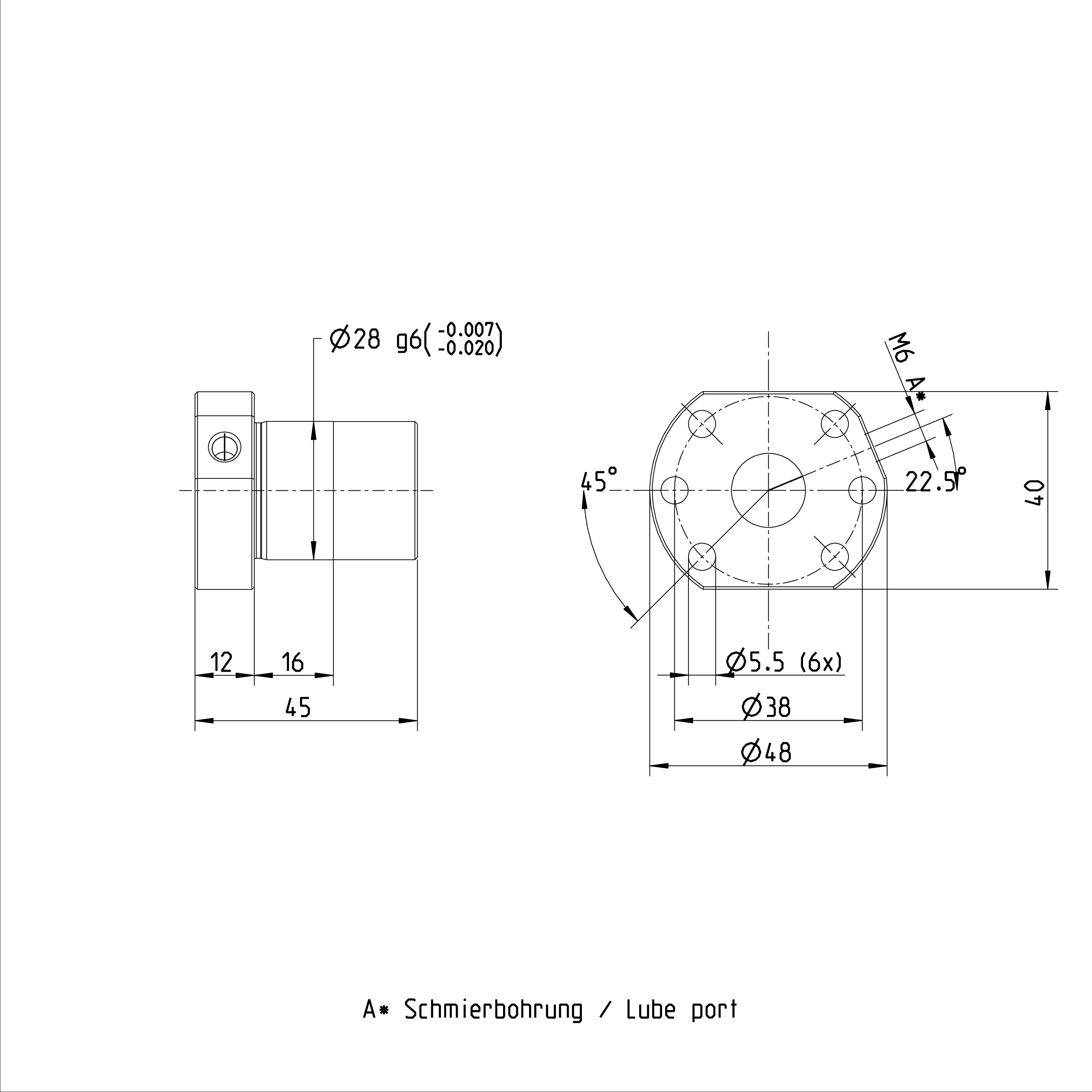 BALL NUT FEM-E-B 16X10RX3-3 — photo 3 of 3