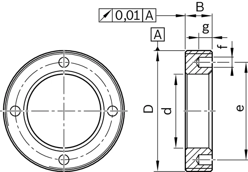 THREADED RING GWR 50X1,5          & — photo 2 of 2