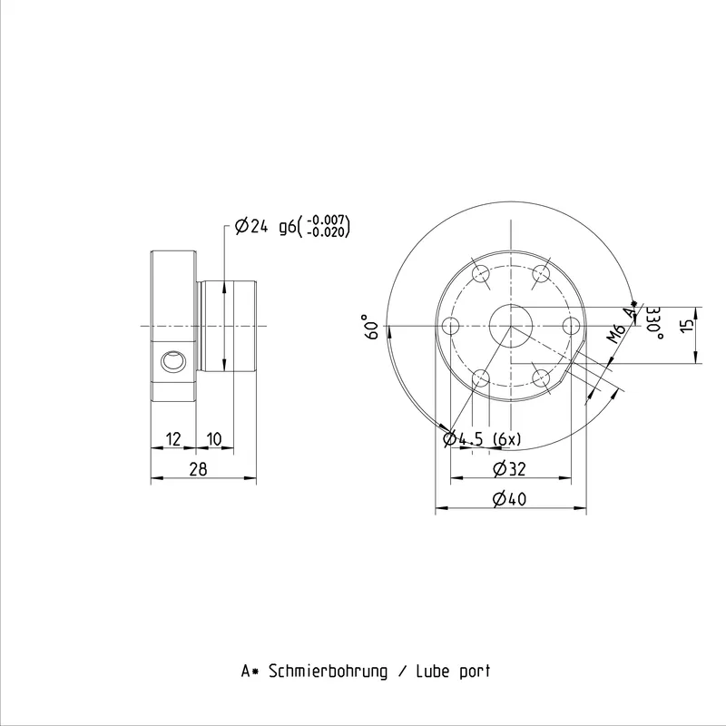 BALL NUT FEM-E-S 12X5RX2-3 — photo 2 of 2