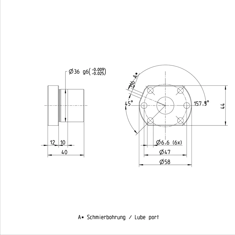 BALL NUT FEM-E-B 20X5LX3-4 — photo 3 of 3