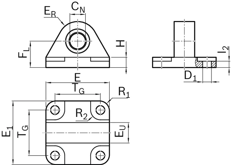 SPHERICAL PLAIN BEARING EMC63 — photo 2 of 2